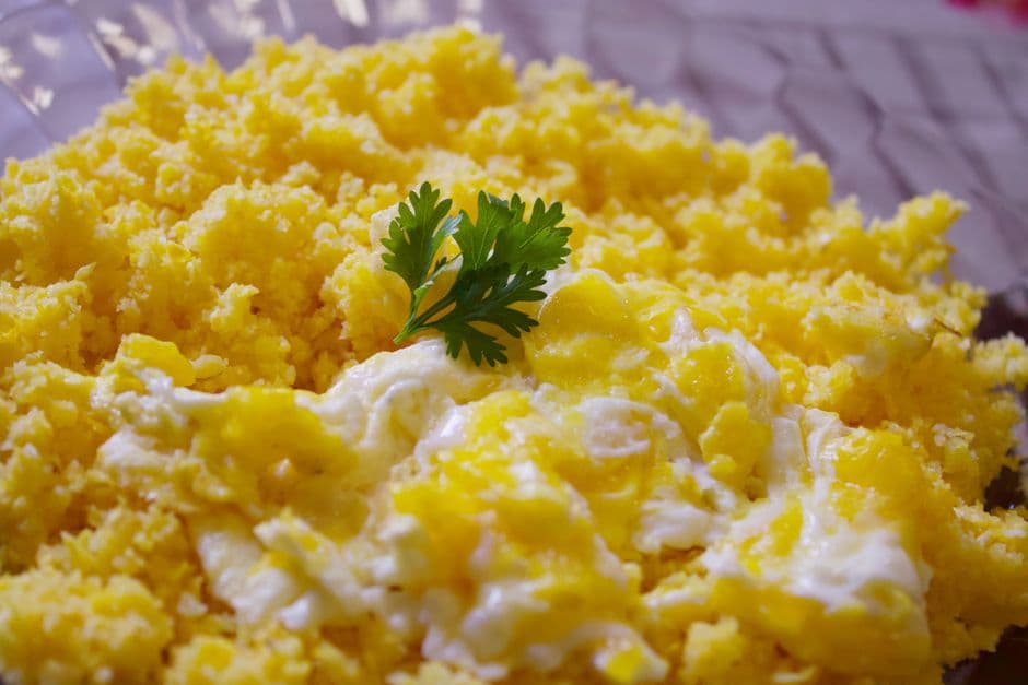 Spiced Scrambled Eggs with Mixed Vegetables