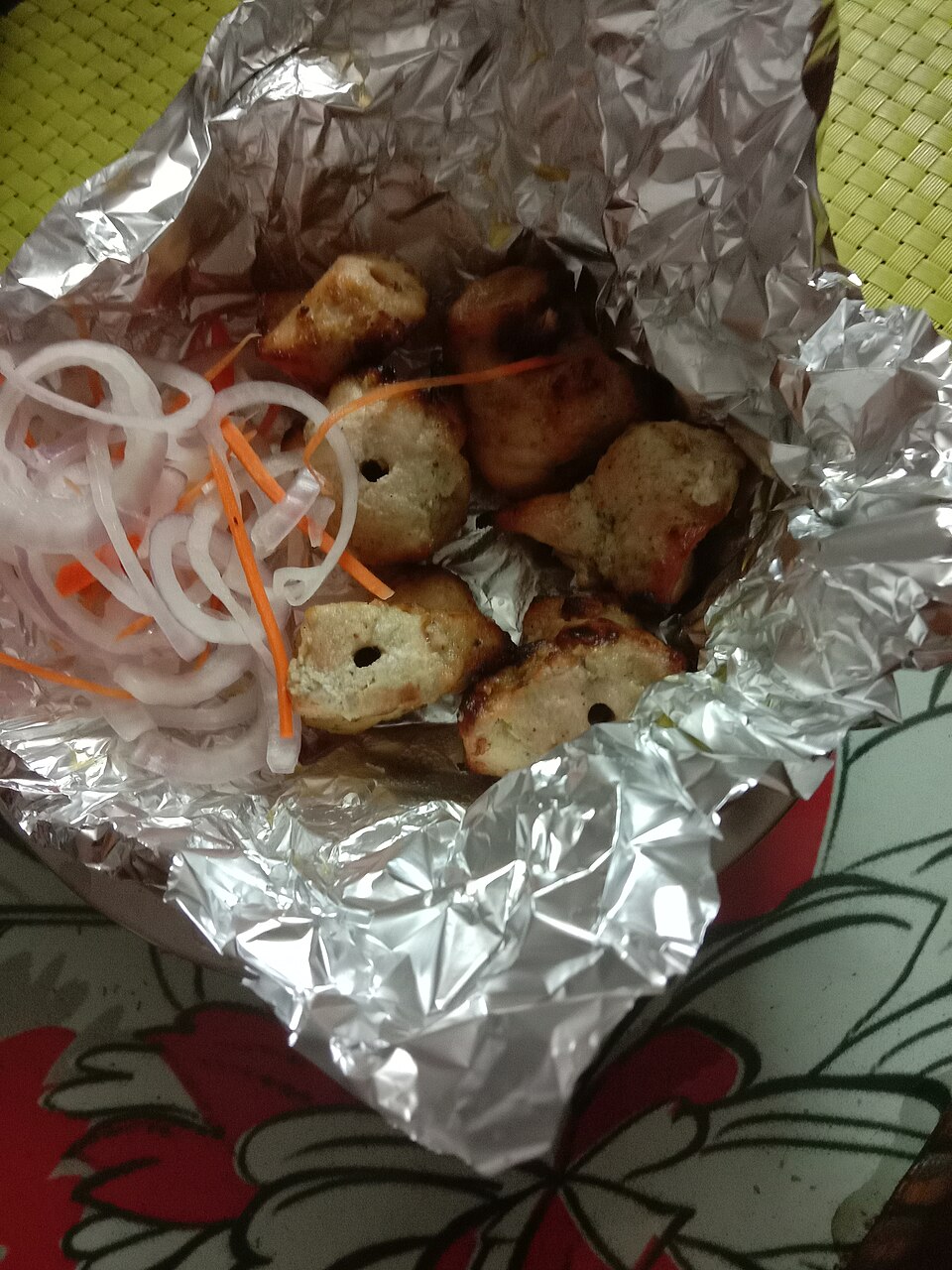 Chicken Reshmi Kebab - Creamy